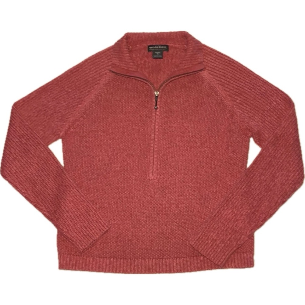 Woolrich Half Zip Ribbed Pullover‎ Sweater